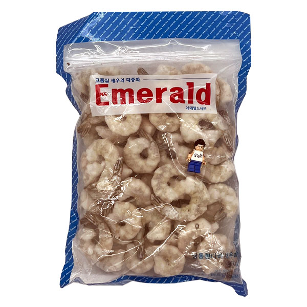 [최저가]다이아몬드 에메랄드 탈각새우 21/25 900g