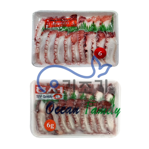 초밥용 초문어 6G