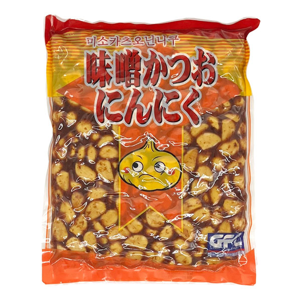 미소카츠오 닌니쿠 절임마늘 1KG 일식용마늘 마늘장아찌