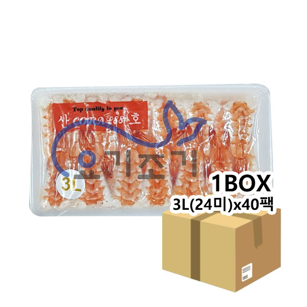 산호 초새우 3L(24미)x40팩 (팩당 4,820원)