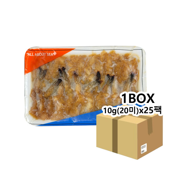 ISEA 초밥용 간장새우 10G(20미)X25팩 (팩당 6,880원)