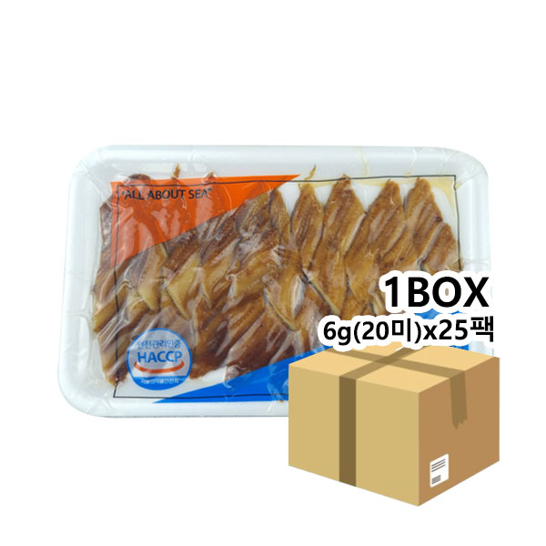ISEA 바다장어 6g(20미)x25팩  (팩당 3,800원)