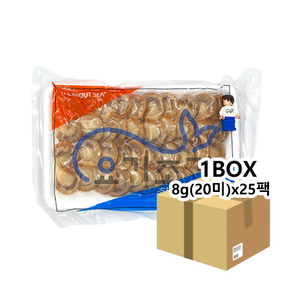 ISEA 조미가리비 8g(20미)x25팩 (팩당 5,170원)