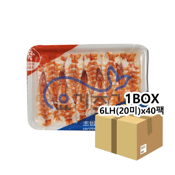 ISEA 베트남 목초새우 6LH(20미)x40팩 (팩당 6,610원)
