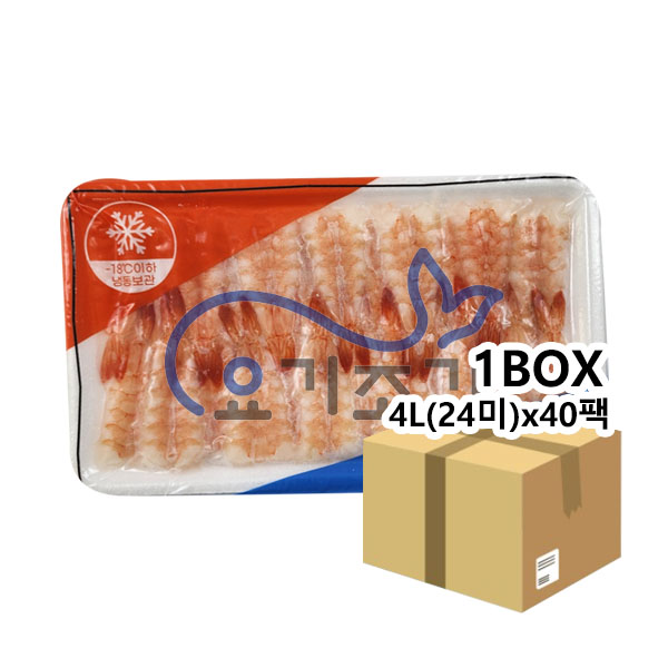 ISEA 베트남 초새우 4L(24미)x40팩 (팩당 5,650원)