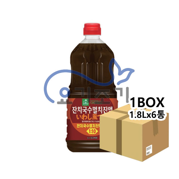 이엔 잔치국수멸치진액 1.8Lx 6통 (통당 8,400원)