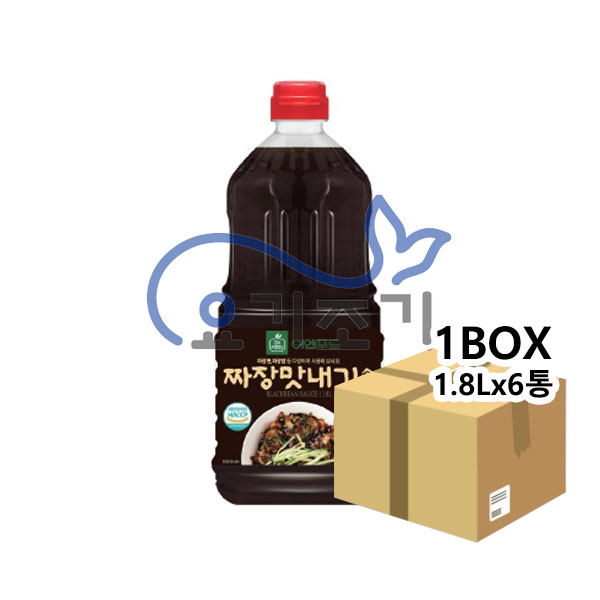 이엔 짜장맛내기소스 1.8L x 6통 (통당 11,970원)