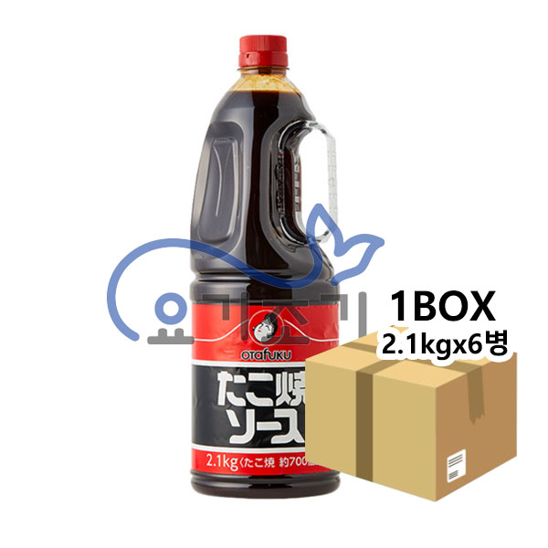오타후쿠 타코야끼소스 2.1kgx6병 (병당 11,720원)