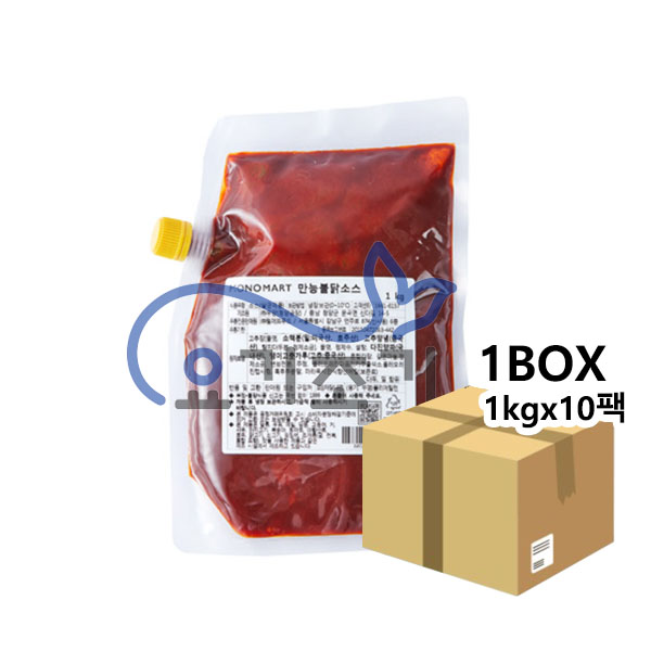모노키친 만능불닭소스 1kg x10팩 (팩당 9,200원)