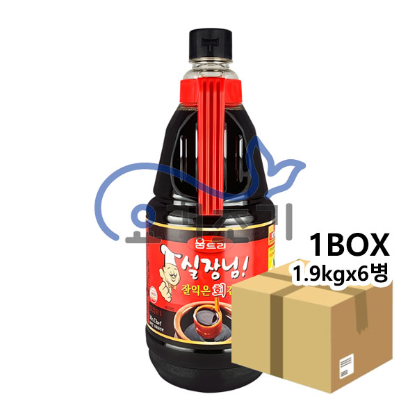 움트리 실장님 잘익은회간장1.9kgx6병 (병당 9,400원)