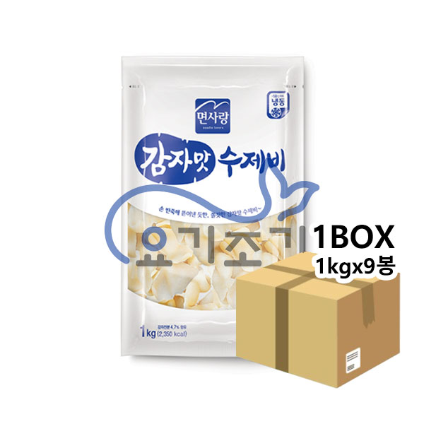 면사랑 감자맛수제비 1kgx9봉 (봉당 3,800원)