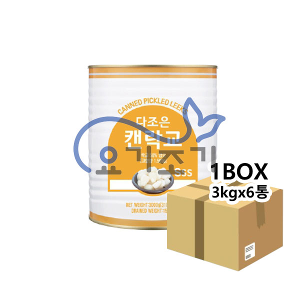 이엔 다조은캔락교(SSS)원터치 3kg x 6통 (통당 11,200원)