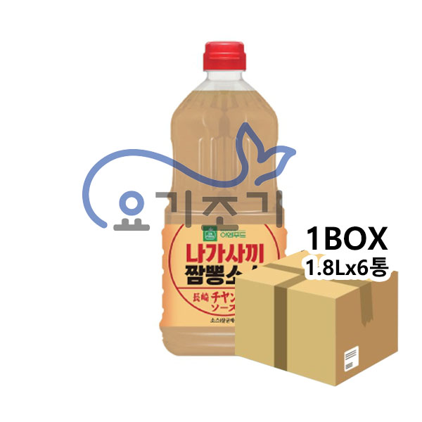 이엔 나가사끼짬뽕소스 1.8Lx 6통 (통당 16,100원)