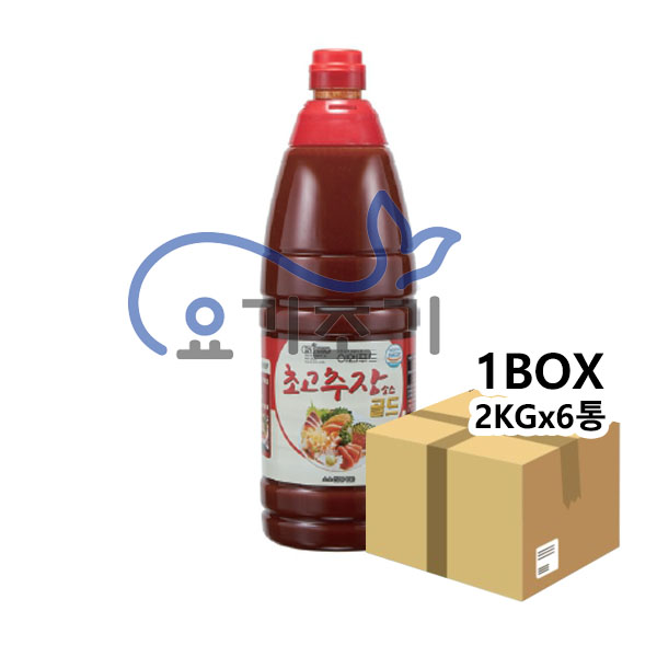 이엔 초고추장소스 2kgx 6통 (통당 5,500원)