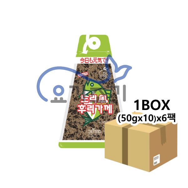 이엔 노리풍 후리가케 (50gx10개)x6팩 (팩당 8,600원)