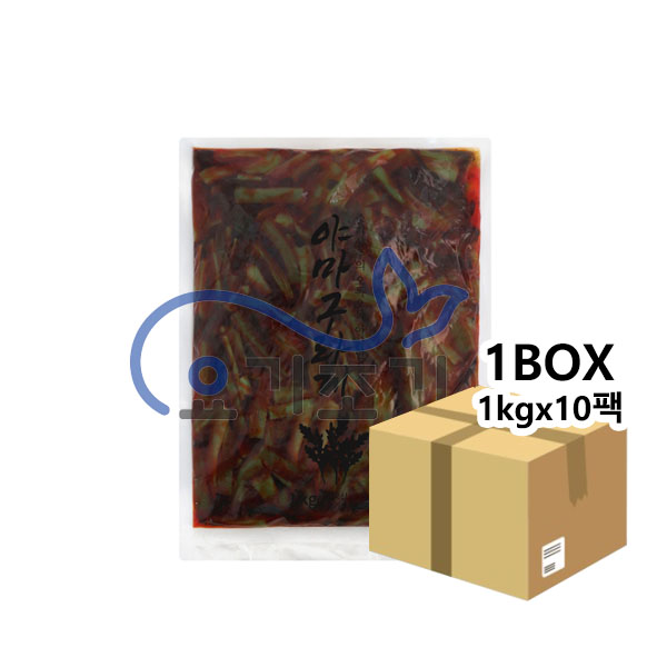 코우 야마구라게(줄기상추절임) 1kg x10팩 (팩당 10,220원)