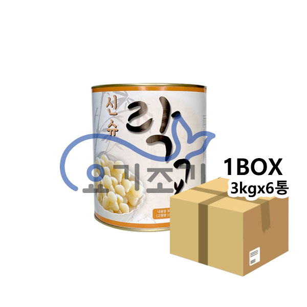 코우 신슈 캔락교(원터치) 3kgx6통 (통당 10,070원)