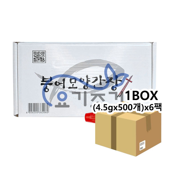 코우 붕어간장 (4.5gx500개)x6팩 (팩당 18,890원)