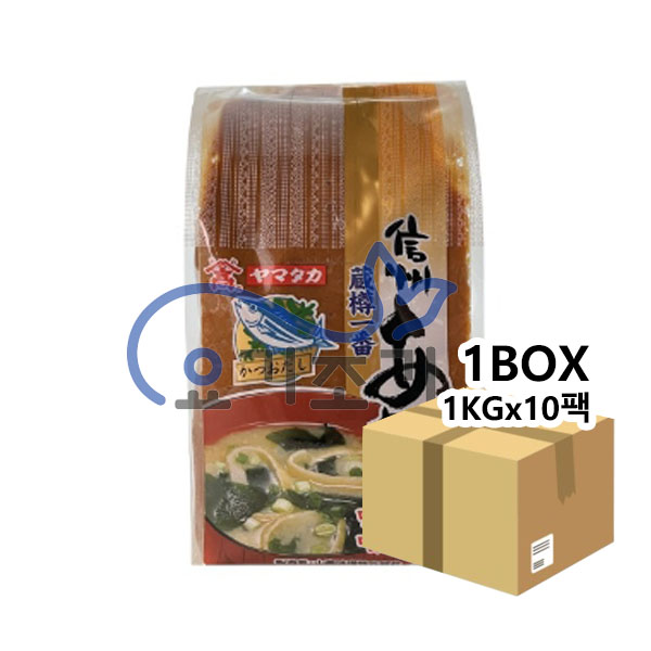 코우 신슈 아와세된장(일본)1kg x 10팩 (팩당 5,000원)