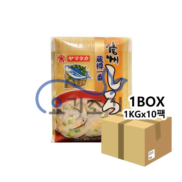 코우 신슈백된장(일본)1kg x 10팩 (팩당 5,000원)