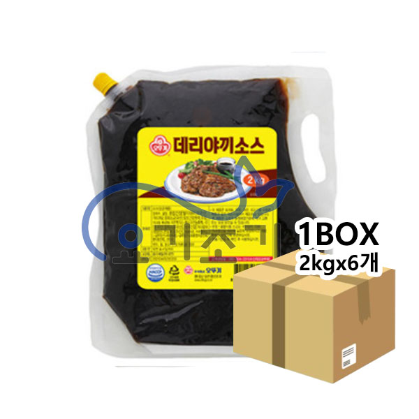 오뚜기 데리야끼소스 2kg x6개 (개당 5,900원)