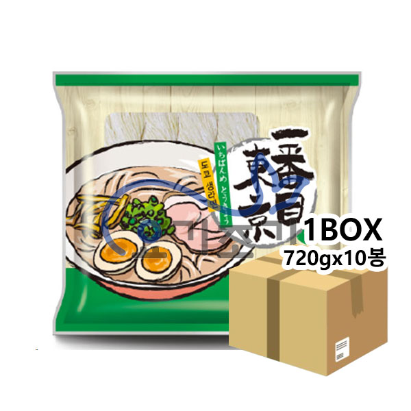 한국제면 라멘면 이찌방메 720Gx10개 (개당 4,000원)