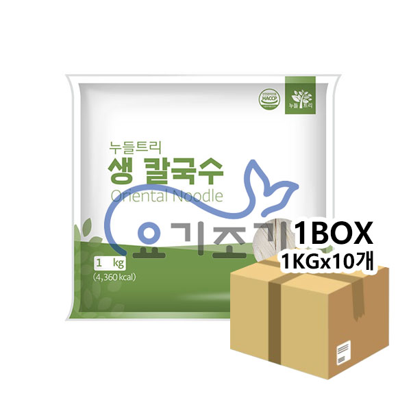 한국제면 생칼국수 1KGx10개 (개당 4,440원)
