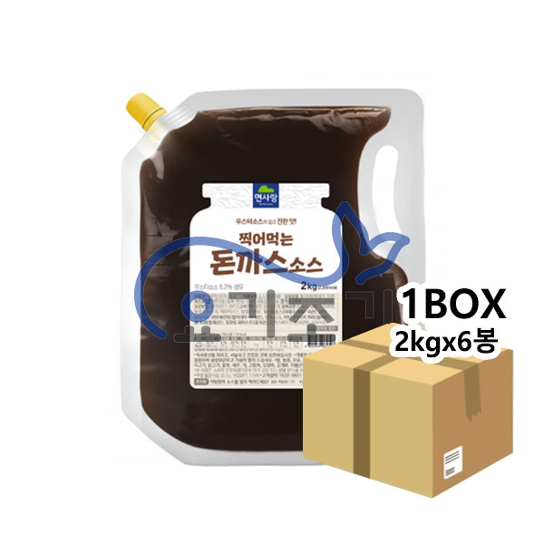 면사랑 찍어먹는돈까스소스 2kgx6봉 (봉당 6,200원)