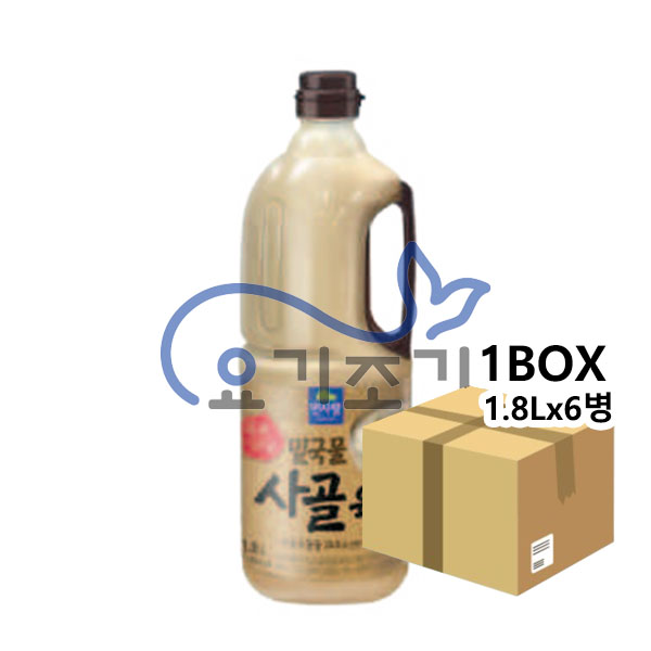 면사랑 밑국물 사골육수 1.8Lx6병 (병당 15,000원)