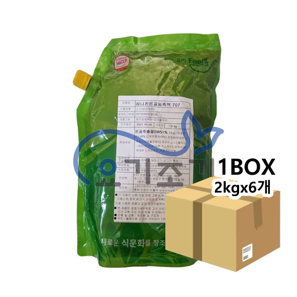 토호 하나 진돈골농축액 2kg x6개 (개당16,860원)