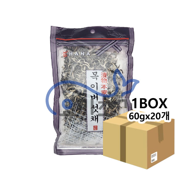 토호 목이버섯(채) 60g x20개 (개당 1,430원)