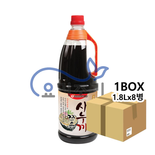 선도식품 사누끼쯔유 1.8L x8병 (병당 12,500원)