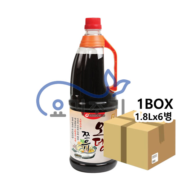 선도식품 오뎅쯔유 1.8L x6병 (병당 10,400원)