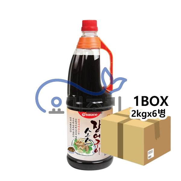 선도식품 장어구이소스 2kg x6병 (병당 8,900원)