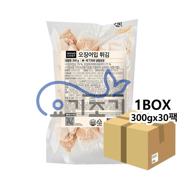 오징어입가라아게 300gx30팩 (팩당 6,300원)