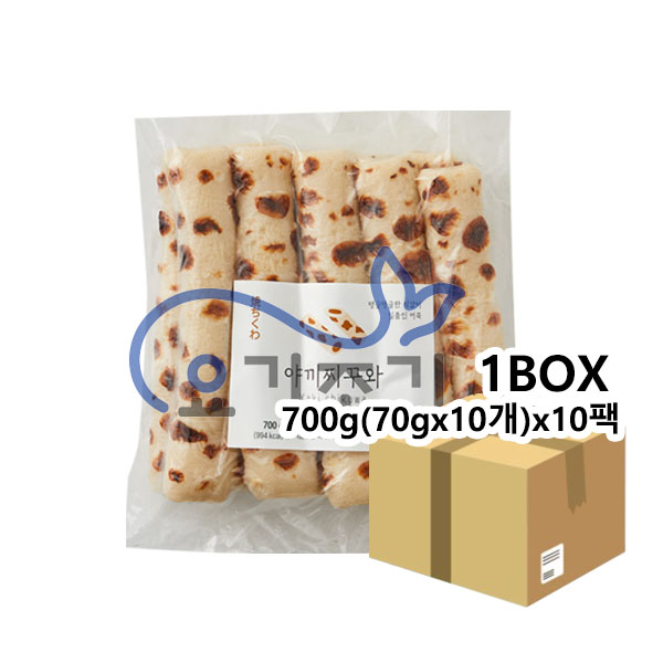 야끼찌꾸와 700g(70gx10개) x10팩 (팩당11,100원)