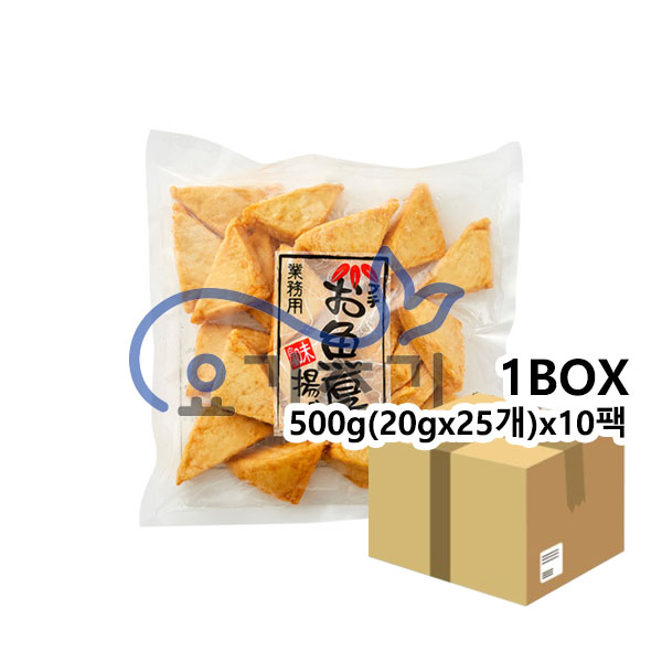 생선두부튀김 500g(20gx25개) x10팩 (팩당 8,900원)