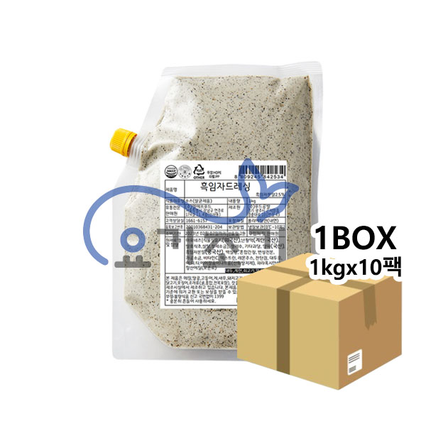 모노키친 흑임자드레싱 1kg x10팩 (팩당 7,900원)