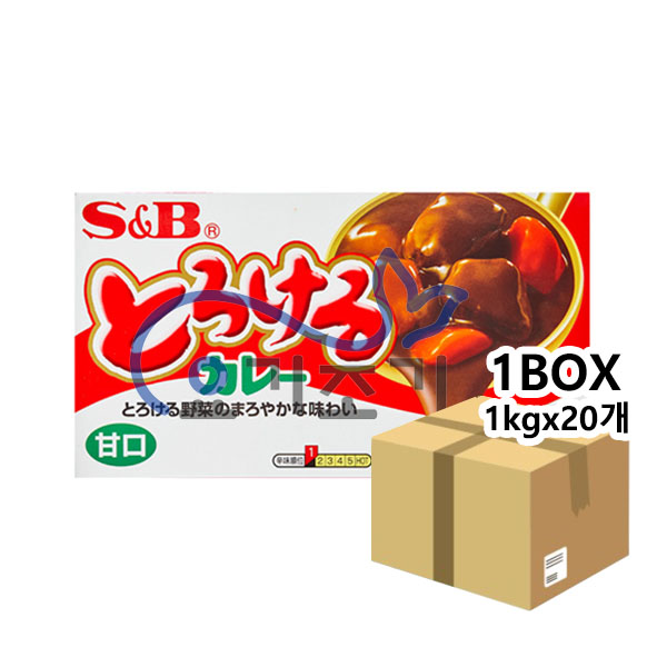 에스비 토로케루카레소스믹스 순한맛 1kg x20개 (팩당 10,000원)