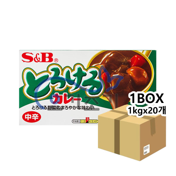 에스비 토로케루카레소스믹스 중간맛  1kg x20개 (팩당 10,000원)