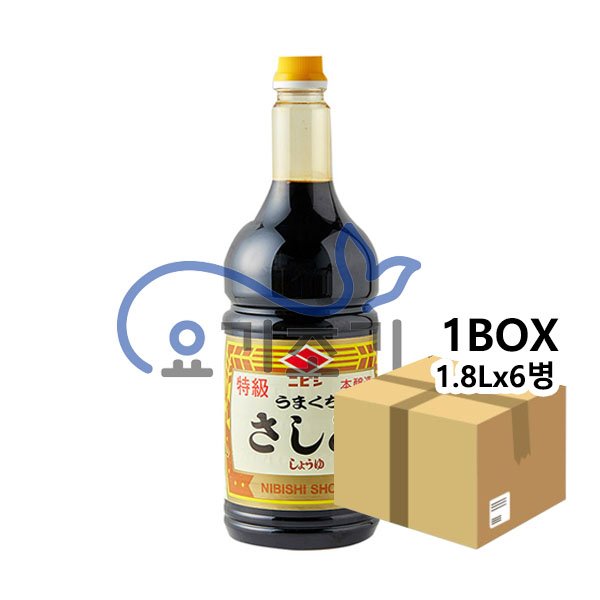 니비시 사시미간장 1.8Lx6병 (병당 15,850원)