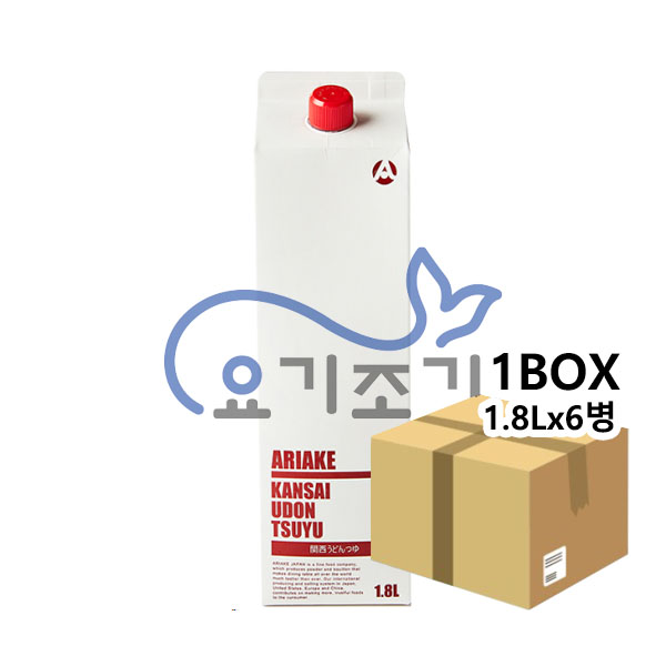 아리아케 간사이 우동쯔유 1.8Lx6병 (병당 19,003원)