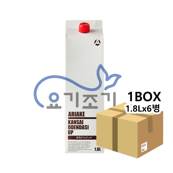 아리아케 간사이오뎅다시UP 1.8Lx6병 (병당 17,900원)