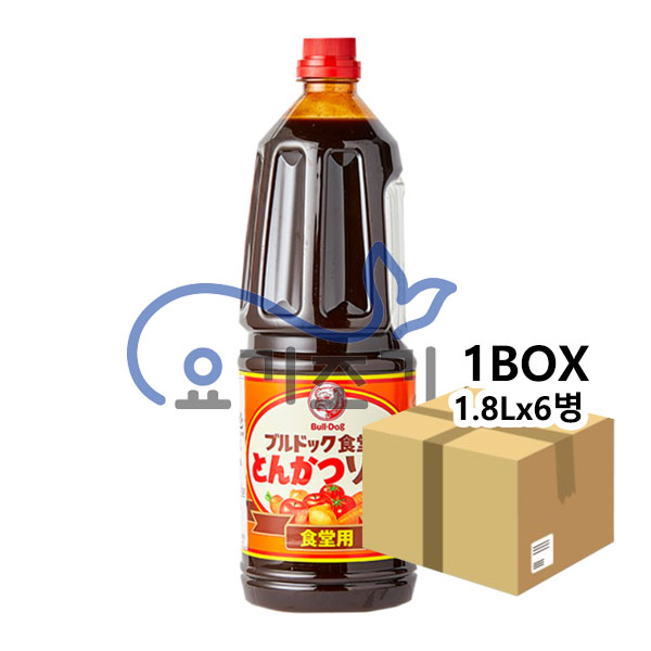 불독 식당용돈까스소스 1.8Lx6병 (병당 17,000원)