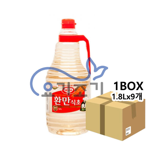 롯데 댈리 환만식초 1.8Lx9개 (병당 2,920원)