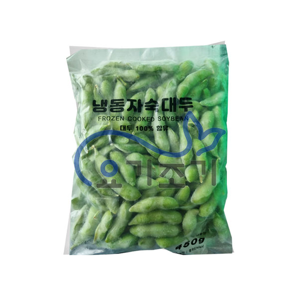 납작 자숙 대두콩 450g