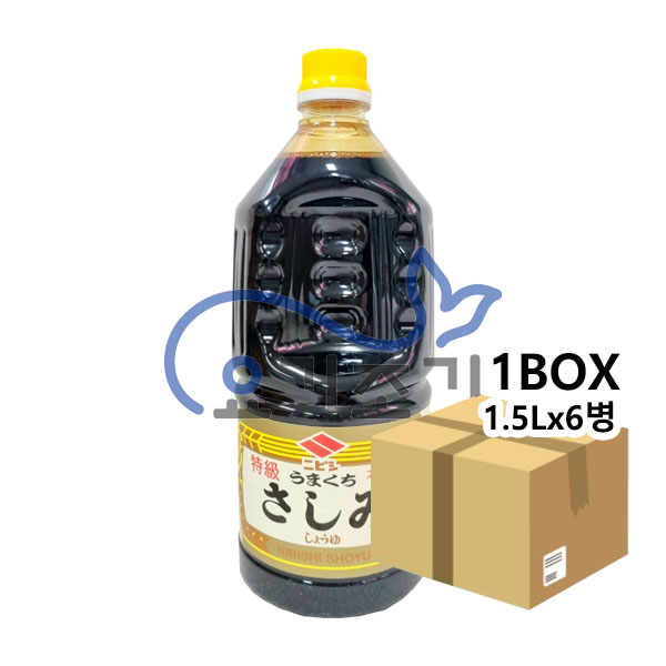 니비시 사시미소유 1.5Lx6병 (병당 10,900원)