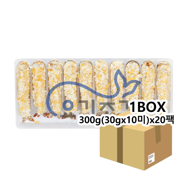 ISEA 빵가루새우 300g(30gx10미)x20팩 (팩당 3,530원)