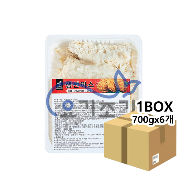 모노마트 수제생선까스 700gx6개 (팩당 16,100원)