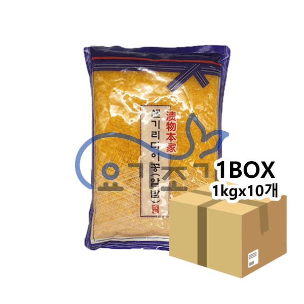 토호 샌기리다이꽁 알밥 단무지 1kg x 10개 (개당 3,500원)